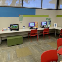 LA County Library - South El Monte Library - Computers for children to use