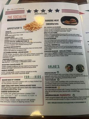 Menu photo 2 The Socialite Crafthouse & Kitchen San Francisco, CA Menu photo 2 The Socialite Crafthouse & Kitchen San Francisco, CA