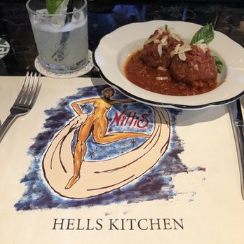 Nittis Italian Restaurant in Hell's Kitchen - Braised Meatball Dinner - Italian Near Me - New York, New York Nittis Italian Restaurant in Hell's Kitchen - Braised Meatball Dinner - Italian Near Me - New York, New York