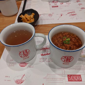 MIAN - Steamed Egg and Mung Bean Soup - Szechuan Near Me - Rowland Heights, California MIAN - Steamed Egg and Mung Bean Soup - Szechuan Near Me - Rowland Heights, California