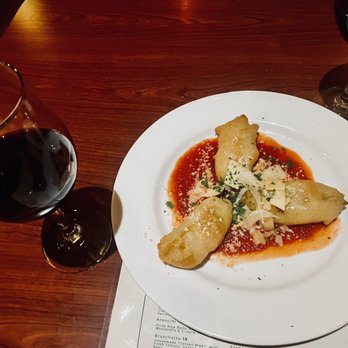Francesca's Italian Kitchen - Zucchini Blossoms w/ a glass of Montepulciano - Italian Near Me - Temecula, California Francesca's Italian Kitchen - Zucchini Blossoms w/ a glass of Montepulciano - Italian Near Me - Temecula, California