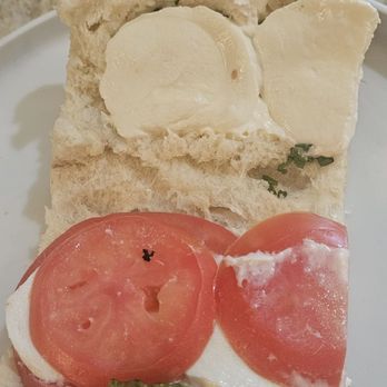 Capo Italian Deli - "Caprese" sandwich that looks NOTHING like the pics on the website. Flavorless and totally disappointing. - Delis Near Me - Washington, DC, District of Columbia