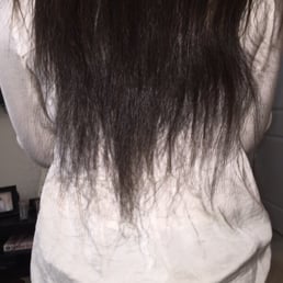 This is the hair she gave me that was supposed to be top quality hair This is the hair she gave me that was supposed to be top quality hair