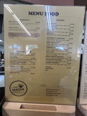 Menu photo 4 Chapmayan Coffee Pico Rivera, CA