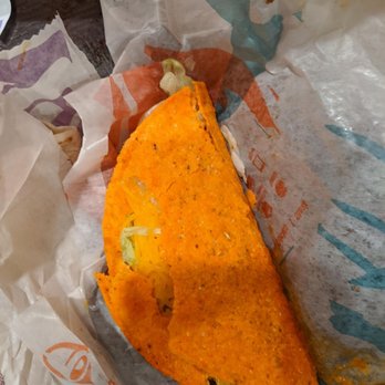 Taco Bell - Soggy taco looks like somebody stepped on it!!! - Fast Food Near Me - Fontana, California Taco Bell - Soggy taco looks like somebody stepped on it!!! - Fast Food Near Me - Fontana, California
