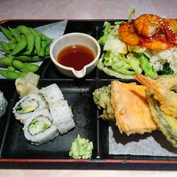 Kimchi Korean and Japanese Restaurant - Prawn bento box