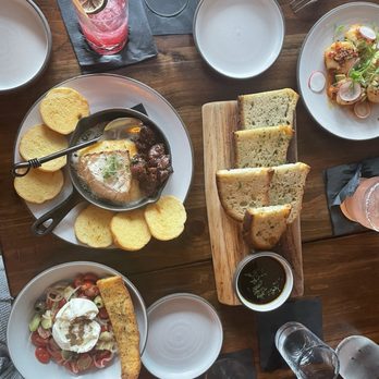 Red Cork Bistro - Baked Brie. Thai shrimp - Wine Bars Near Me - Mukilteo, Washington