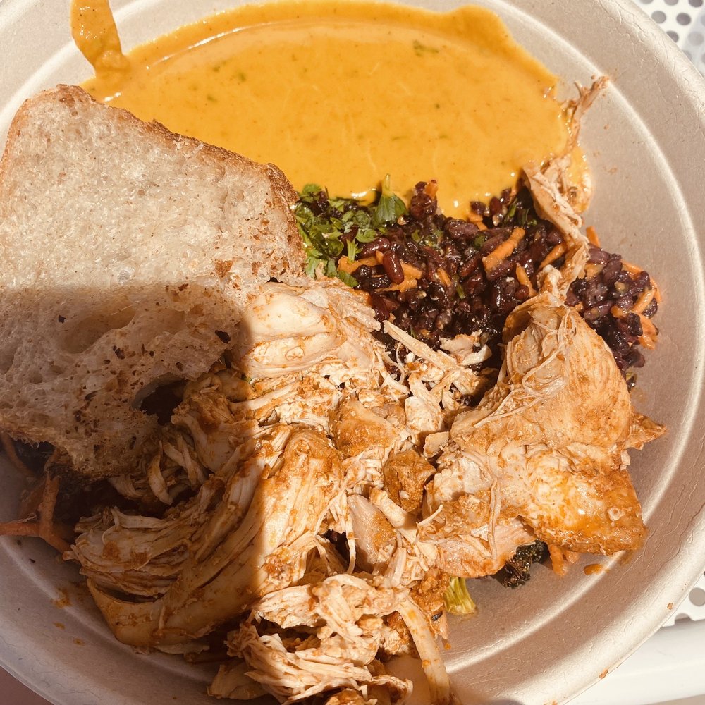 Thai Bowl- with roasted chicken Thai Bowl- with roasted chicken