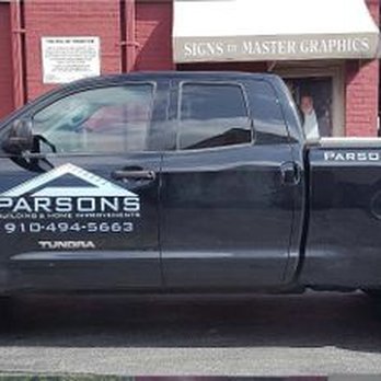 Parsons Building & Home Improvements - a truck parked in front of a building - General Contractors Near Me Parsons Building & Home Improvements - a truck parked in front of a building - General Contractors Near Me