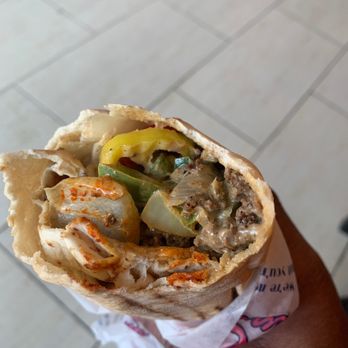 Osmow's Shawarma - Spicy Philly Cheese Steak - Mediterranean Near Me - Ajax, Ontario