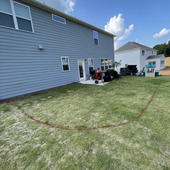 Concreto Man - Before: Patio extension in Hoschton - Masonry/Concrete Near Me