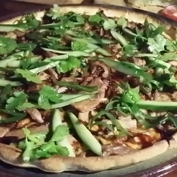 The Stoned Crow Broadway - Crispy peking duck pizza on a thin base. - Bars Near Me - Chippendale, NSW The Stoned Crow Broadway - Crispy peking duck pizza on a thin base. - Bars Near Me - Chippendale, NSW