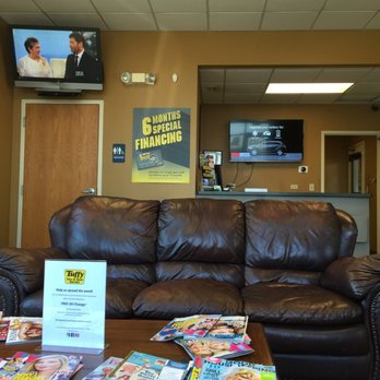 Tuffy Tire & Auto Service Center - Nice waiting lobby! - Auto Repair Near Me - Plainfield, Illinois Tuffy Tire & Auto Service Center - Nice waiting lobby! - Auto Repair Near Me - Plainfield, Illinois