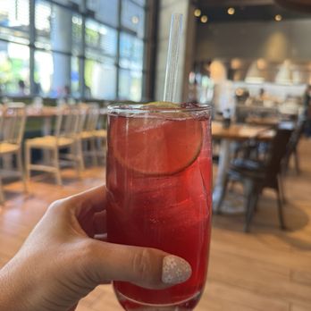 True Food Kitchen - Refreshing hibiscus spritz - New American Near Me - Austin, Texas