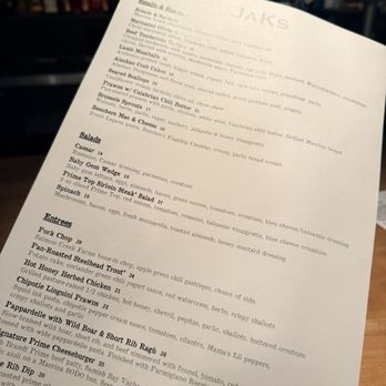 JaK's Grill - Menu - American Near Me - Seattle, Washington JaK's Grill - Menu - American Near Me - Seattle, Washington