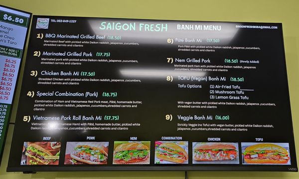Menu photo 1 Saigon Fresh Clermont, FL