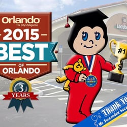 For the THIRD year in a row Ladybird Academy has been voted the #1 BEST CHILD CARE PROVIDER IN ORLANDO 2015 by readers of Orlando Magazine.