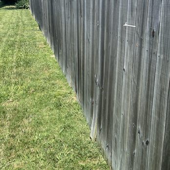 Home & Land Repairs - Lack of attention to detail.  There are spots along the fence line he didn't do. - Handyman Near Me