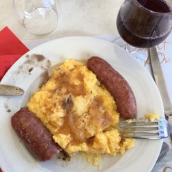 Restaurant La Pierre Menta - Doits avec polenta...
