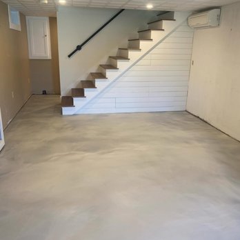 Custom Coatings - Barnstable basement epoxy metallic floor. - Flooring Near Me - Barnstable, Massachusetts Custom Coatings - Barnstable basement epoxy metallic floor. - Flooring Near Me - Barnstable, Massachusetts