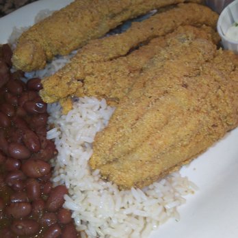 Pappadeaux Seafood Kitchen - Three piece crawfish plate with red beans and rice. - Seafood Near Me - Houston, Texas Pappadeaux Seafood Kitchen - Three piece crawfish plate with red beans and rice. - Seafood Near Me - Houston, Texas