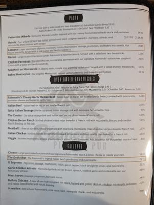 Menu photo 6 Raimondo's Pizza & Pub North Aurora, IL Menu photo 6 Raimondo's Pizza & Pub North Aurora, IL