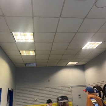 Monro Auto Service and Tire Centers - Ceiling tiles buckling ready to fall on someone(customer, employee,etc) - Auto Repair Near Me - Springville, New York Monro Auto Service and Tire Centers - Ceiling tiles buckling ready to fall on someone(customer, employee,etc) - Auto Repair Near Me - Springville, New York