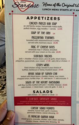 Menu photo 8 Ellen's Stardust Diner New York, NY Menu photo 8 Ellen's Stardust Diner New York, NY