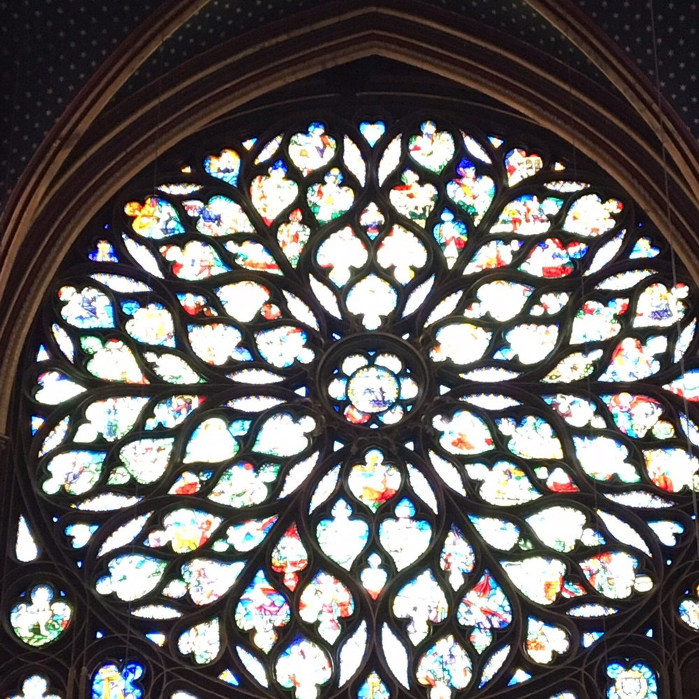 Sainte-Chapelle - Beautiful rose window - Churches Near Me - Paris, 75