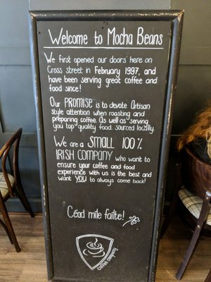 Menu photo 3 Mocha Beans Galway, G