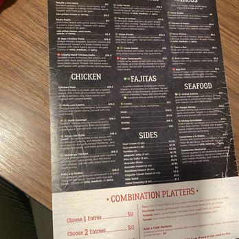 Cafe Sabor - Menu May 2026 - Mexican Near Me - Island Park, Idaho