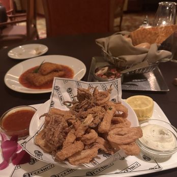 Don Vito's - Calamari, bread basket and fried Mozzarella Fritti - Italian Near Me - Las Vegas, Nevada Don Vito's - Calamari, bread basket and fried Mozzarella Fritti - Italian Near Me - Las Vegas, Nevada