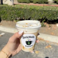Special Needz Coffee - Latte with cold foam