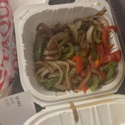 Side fajita veggies