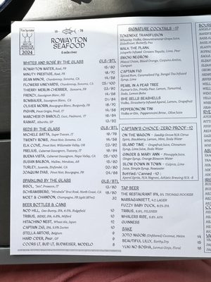 Menu photo 6 The Restaurant at Rowayton Seafood Norwalk, CT Menu photo 6 The Restaurant at Rowayton Seafood Norwalk, CT