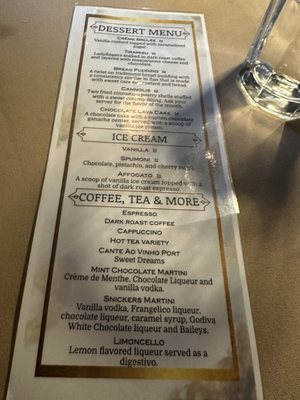 Menu photo 1 Buonarroti Ristorante Lincoln, CA