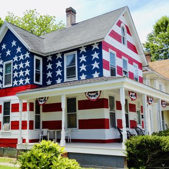 Branden A Spear Construction - a red, white and blue house - General Contractors Near Me - Cambridge, Maryland