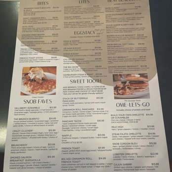 Brunch Snob - Menu - Breakfast & Brunch Near Me - Chandler, Arizona