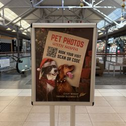 Mid Rivers Mall - Mall Santa pet photos!
