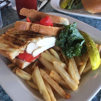 Jo Jo Apples - Chicken panini with roasted red peppers and mozzarella - Breakfast & Brunch Near Me - Point Lookout, New York Jo Jo Apples - Chicken panini with roasted red peppers and mozzarella - Breakfast & Brunch Near Me - Point Lookout, New York