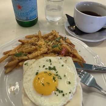Suzette - Croque Madame with Truffle Fries - Breakfast & Brunch Near Me - Chula Vista, California Suzette - Croque Madame with Truffle Fries - Breakfast & Brunch Near Me - Chula Vista, California