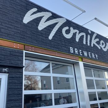 Moniker Brewery - Entrance signage. - Breweries Near Me - Providence, Rhode Island