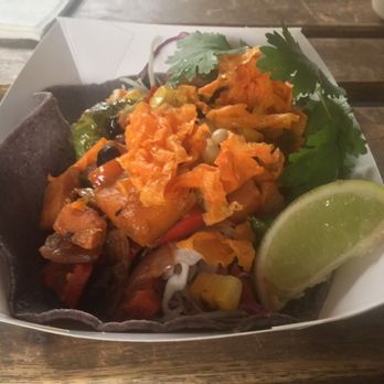 Chihuahua Taqueria - Another loaded veggie taco - Mexican Near Me - Byron Bay, NSW