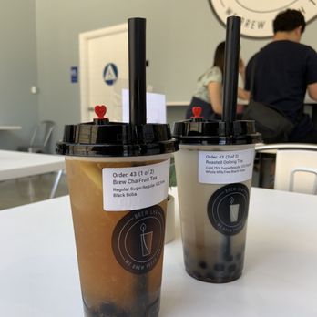 Brew Cha - fruit tea and oolong milk tea - Bubble Tea Near Me - San Francisco, California