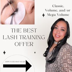 Sugar Bae Salon - Training dual certification offered if you are interested in becoming a high value lash artist.