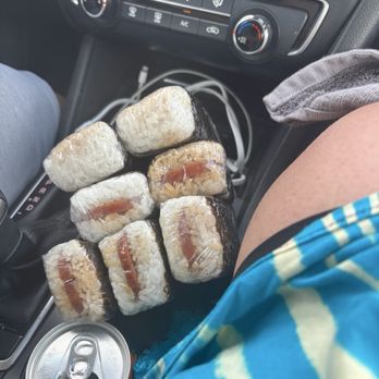 Da Bald Guy - Teri Spam Musubi $2 - Food Trucks Near Me - Kahuku, Hawaii Da Bald Guy - Teri Spam Musubi $2 - Food Trucks Near Me - Kahuku, Hawaii