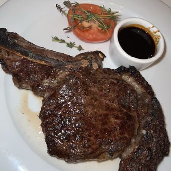 555 East Steakhouse - Prime Bone-in "Cowboy" Rib-eye (20 oz.) - Steakhouses Near Me - Long Beach, California