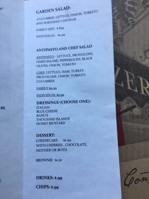 Menu photo 3 Sarah-N-Geo's Ridgeway, SC