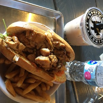 The Block - Chicken banh mi with delicious, crunchy fries. Definitely recommend! - Asian Fusion Near Me - Annandale, Virginia The Block - Chicken banh mi with delicious, crunchy fries. Definitely recommend! - Asian Fusion Near Me - Annandale, Virginia