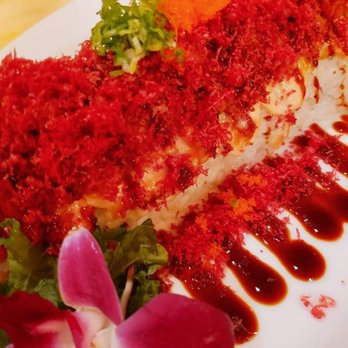 Sushi Bear - flammig salmon - Sushi Bars Near Me - Tustin, California